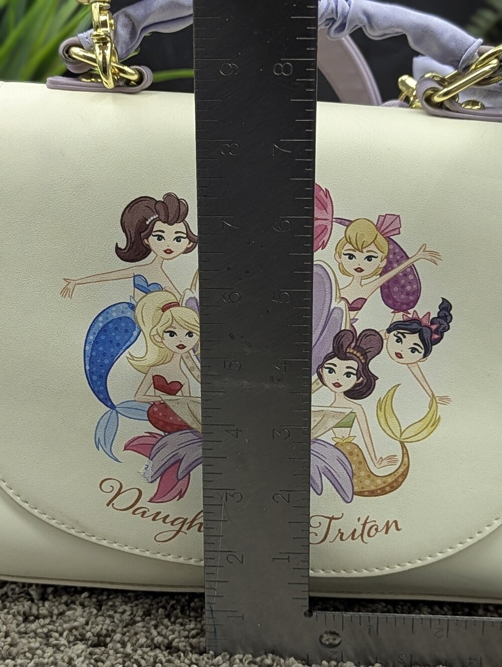Loungefly Disney The Little Mermaid Daughters of Triton Group Portrait Handbag - Picture 11 of 12